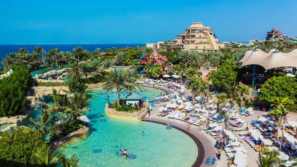 Аквапарк Aquaventure в ОАЭ